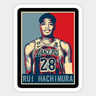 Los Angeles Lakers Rui Hachimura Sticker